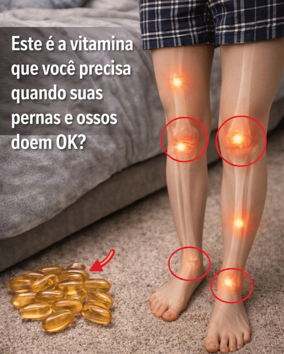 Níveis baixos de vitamina D podem estar relacionados ao desconforto nas pernas e nos ossos? Veja o que saber