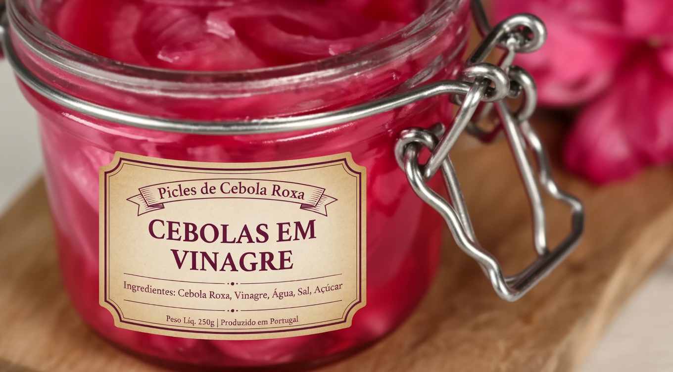 Você já experimentou esta simples conserva de cebola roxa para o bem-estar do dia a dia?