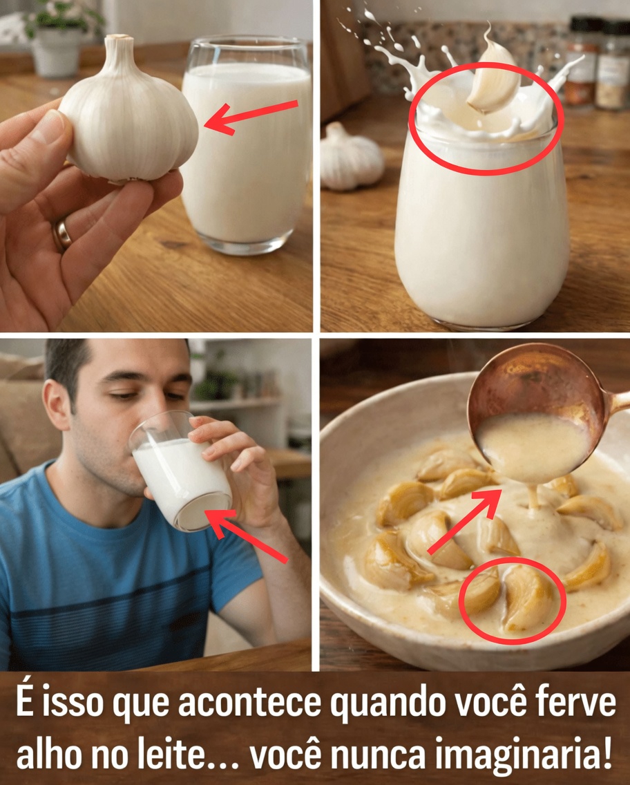 Beber alho fervido no leite é um hábito benéfico ou um risco que você deve conhecer?
