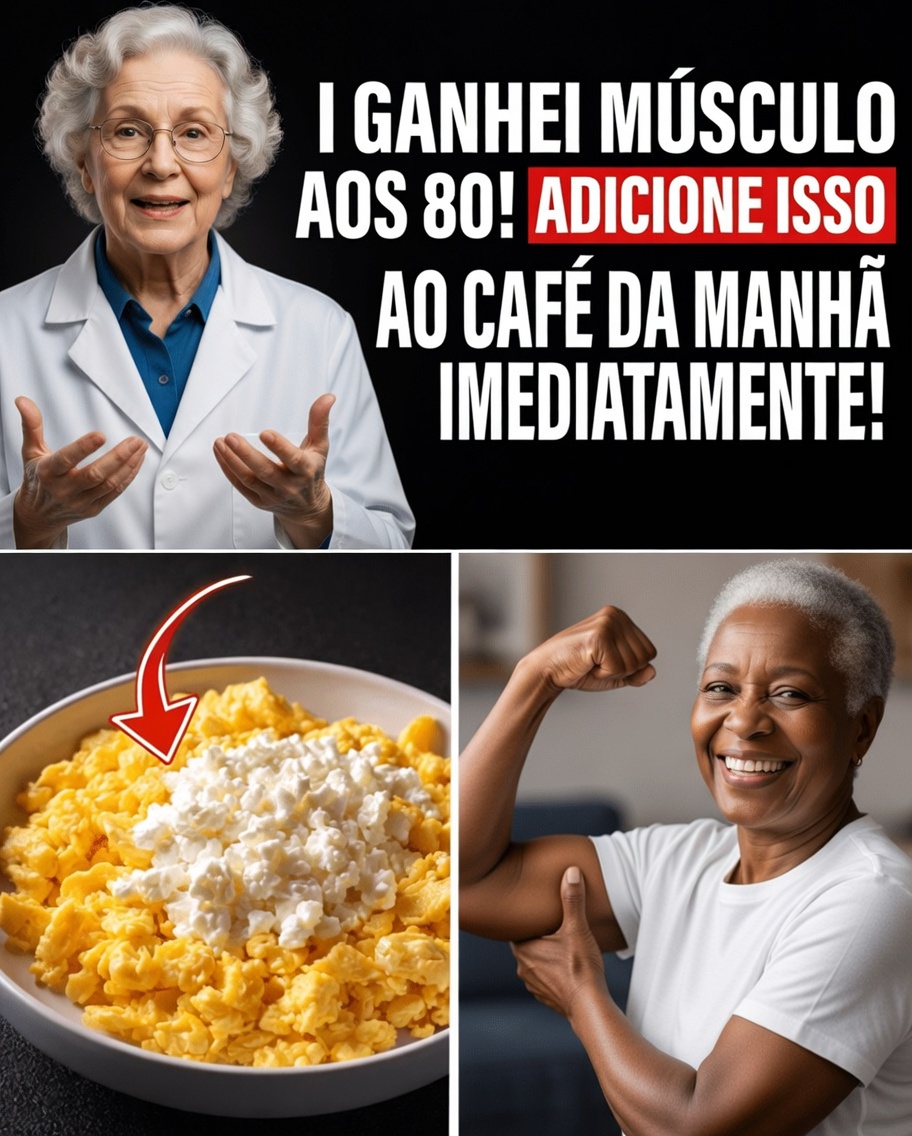 Tem mais de 60 anos? Reverta a perda muscular AGORA! Adicione ESTE alimento poderoso ao seu café da manhã