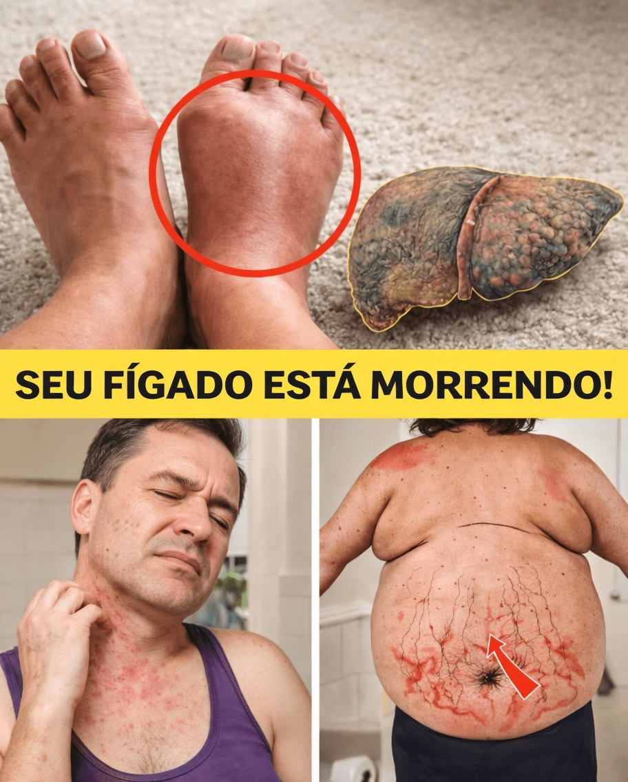 Descubra o que seus pés revelam sobre a saúde do seu fígado: 12 sinais comuns aos quais prestar atenção