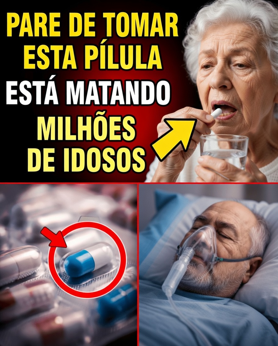 Cardiologista alerta: estes 5 comprimidos aumentam o risco de ataque cardíaco e AVC em idosos