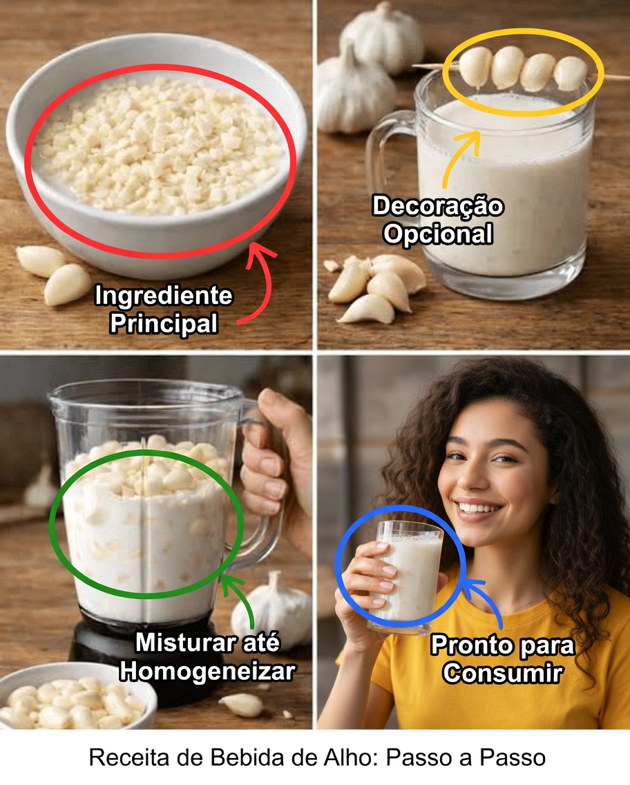 Ferva alho no leite e beba tudo de uma vez: por que você deveria começar a fazer isso
