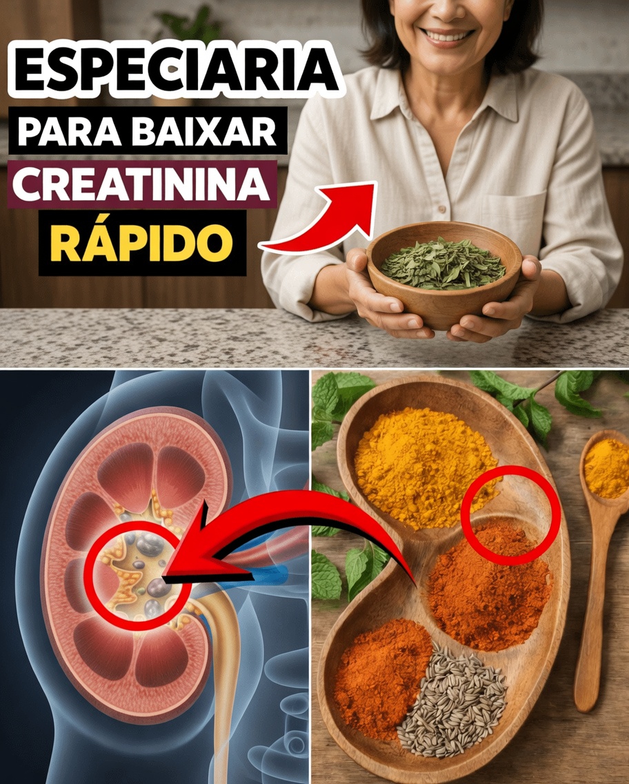 As 3 principais especiarias que eliminam toxinas INSTANTANEAMENTE e curam os rins naturalmente – Sinta-se mais leve em DIAS!
