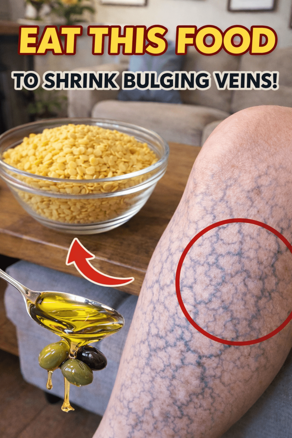 Varizes Após os 60: Um Simples Hábito Diário com Azeite de Oliva para Ajudar a Deixar as Pernas com Aparência Mais Saudável de Forma Natural