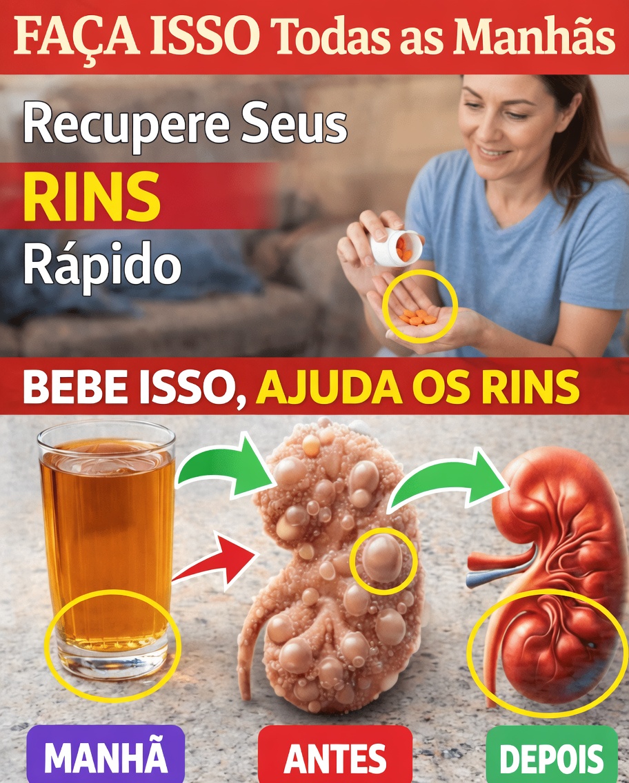 Basta Fazer Este Ritual Matinal e Ver Seus Rins Se Recuperarem Mais Rápido do Que Você Imagina