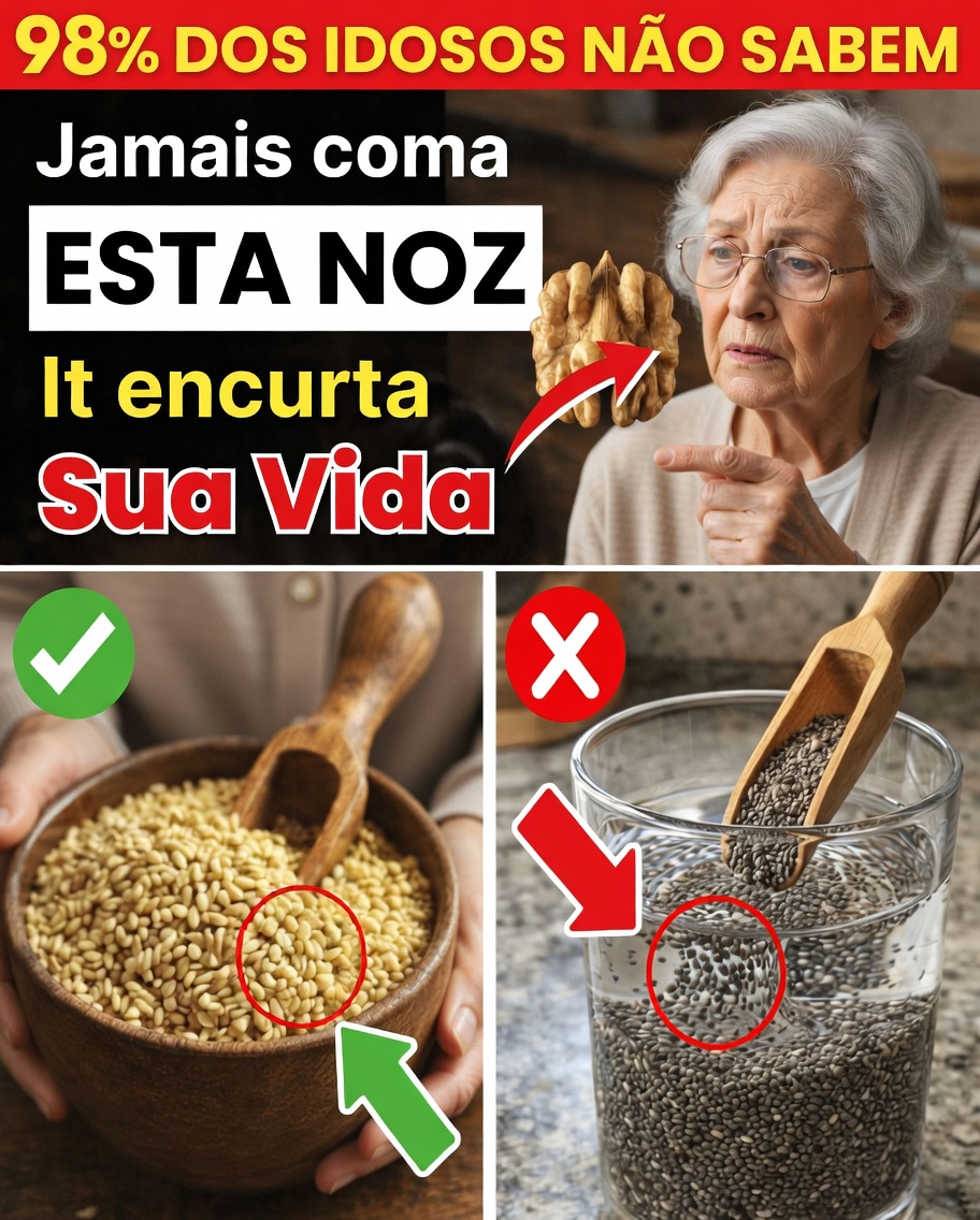 Mais de 60? Estas 4 nozes podem salvar discretamente seu coração, cérebro e ossos (e outras 4 que você provavelmente deveria jogar fora hoje)