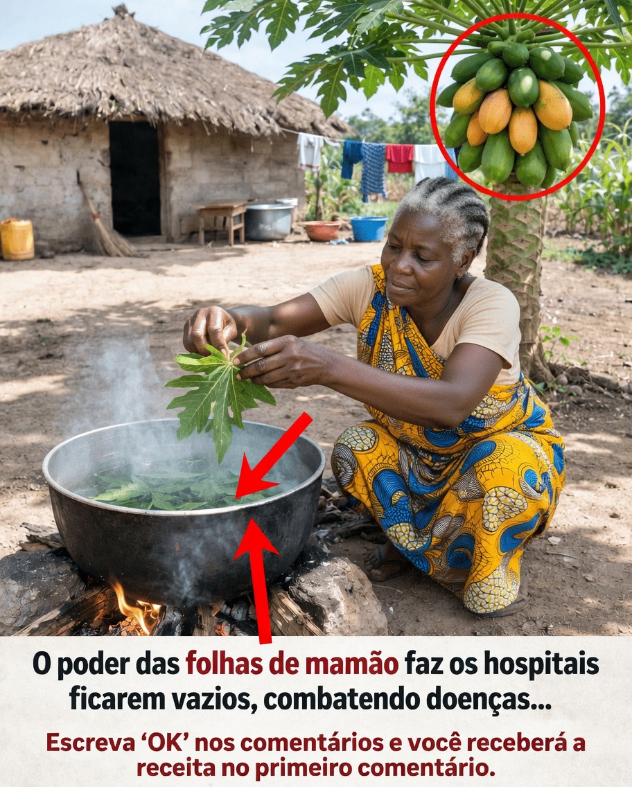 Bebida de Folha de Mamão: Um Remédio Natural que Muitas Pessoas Usam para Apoiar o Bem-Estar Geral