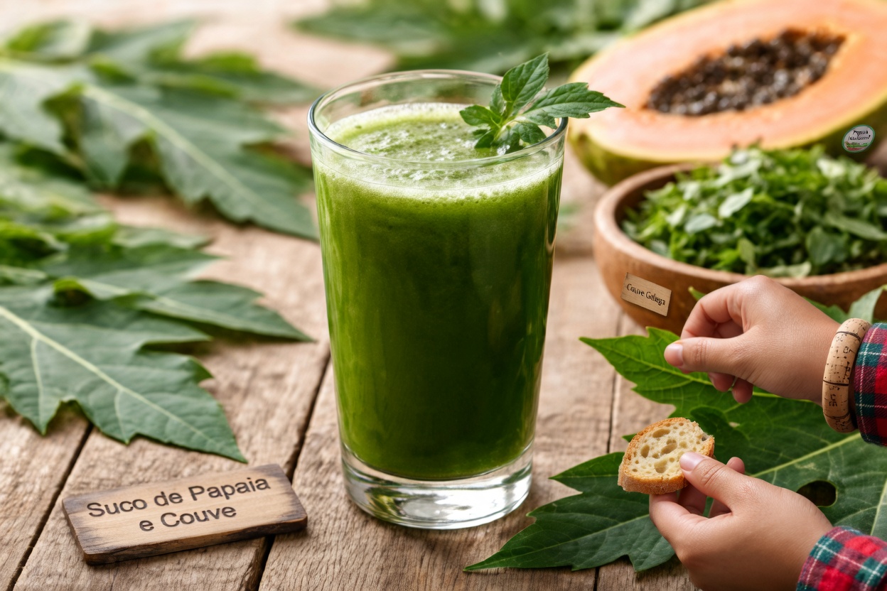 Bebida de Folha de Mamão: Um Remédio Natural que Muitas Pessoas Usam para Apoiar o Bem-Estar Geral