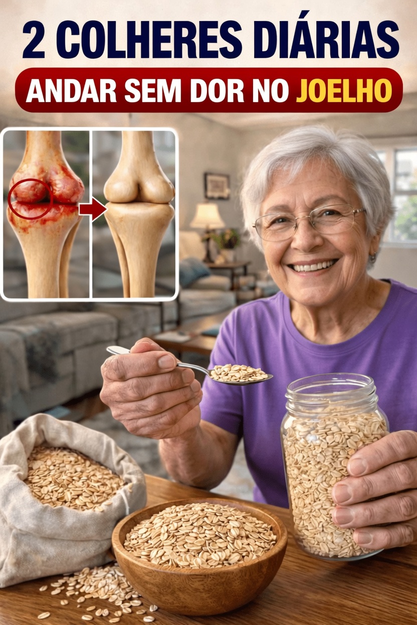 Como adicionar apenas 2 colheres de sopa de aveia à sua rotina diária pode ajudar na saúde e mobilidade das articulações