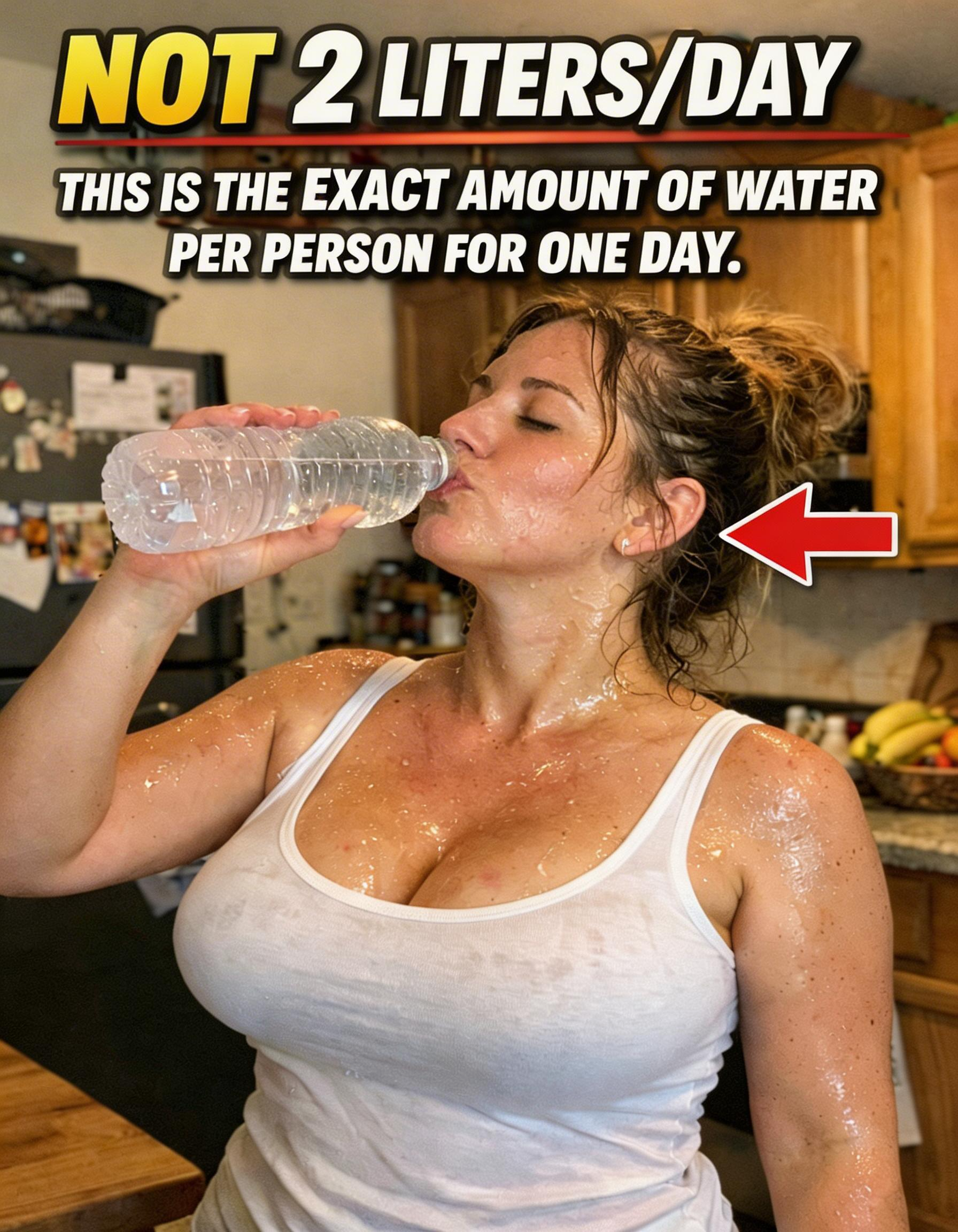 Quanta água é suficiente para o corpo de cada pessoa?