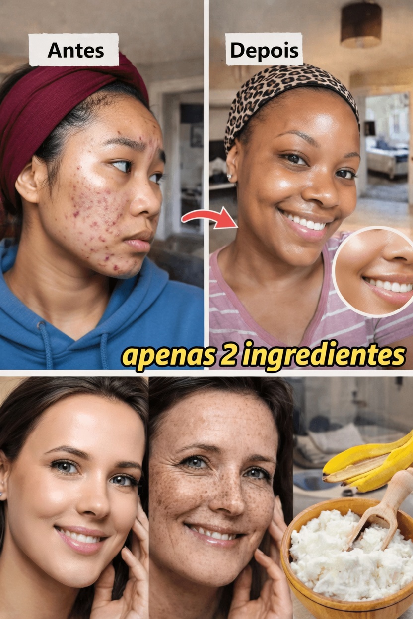 7 Maneiras Naturais de Suavizar Linhas Finas e Aumentar o Brilho da Pele com Cascas de Banana