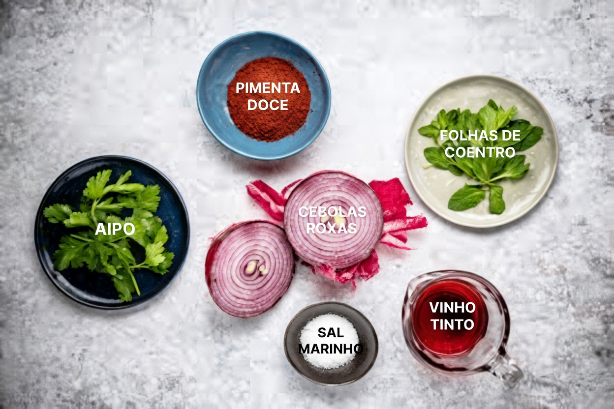 Frigideira Mediterrânea de Cebola Roxa e Feijão-Preto