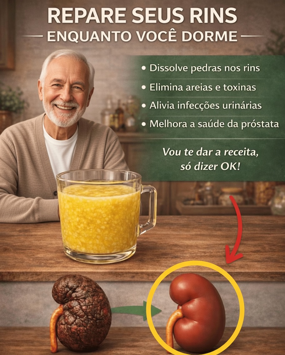 Cuide da Saúde dos Seus Rins Enquanto Dorme? Descubra a Bebida Natural para Suporte aos Rins de que Todos Estão Falando