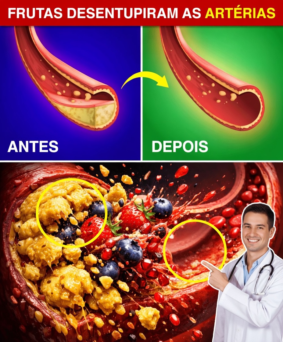 Quais São as Melhores Frutas para Limpar os Vasos Sanguíneos e Manter o Coração Saudável Todos os Dias?