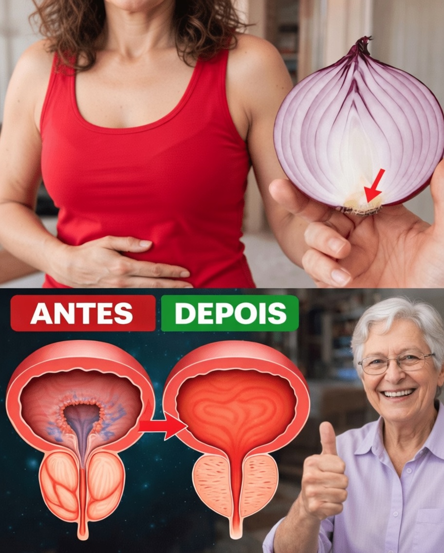 Beba este chá de casca de cebola antes de dormir – o que acontece com sua próstata e bexiga vai surpreender você