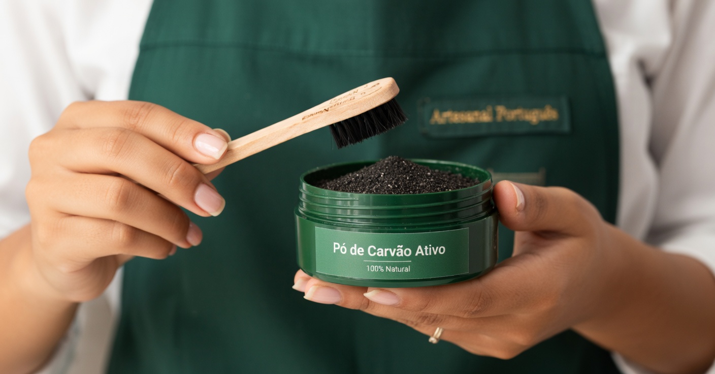 Explorando uma abordagem natural para a aparência dos cabelos grisalhos com carvão ativado e limão