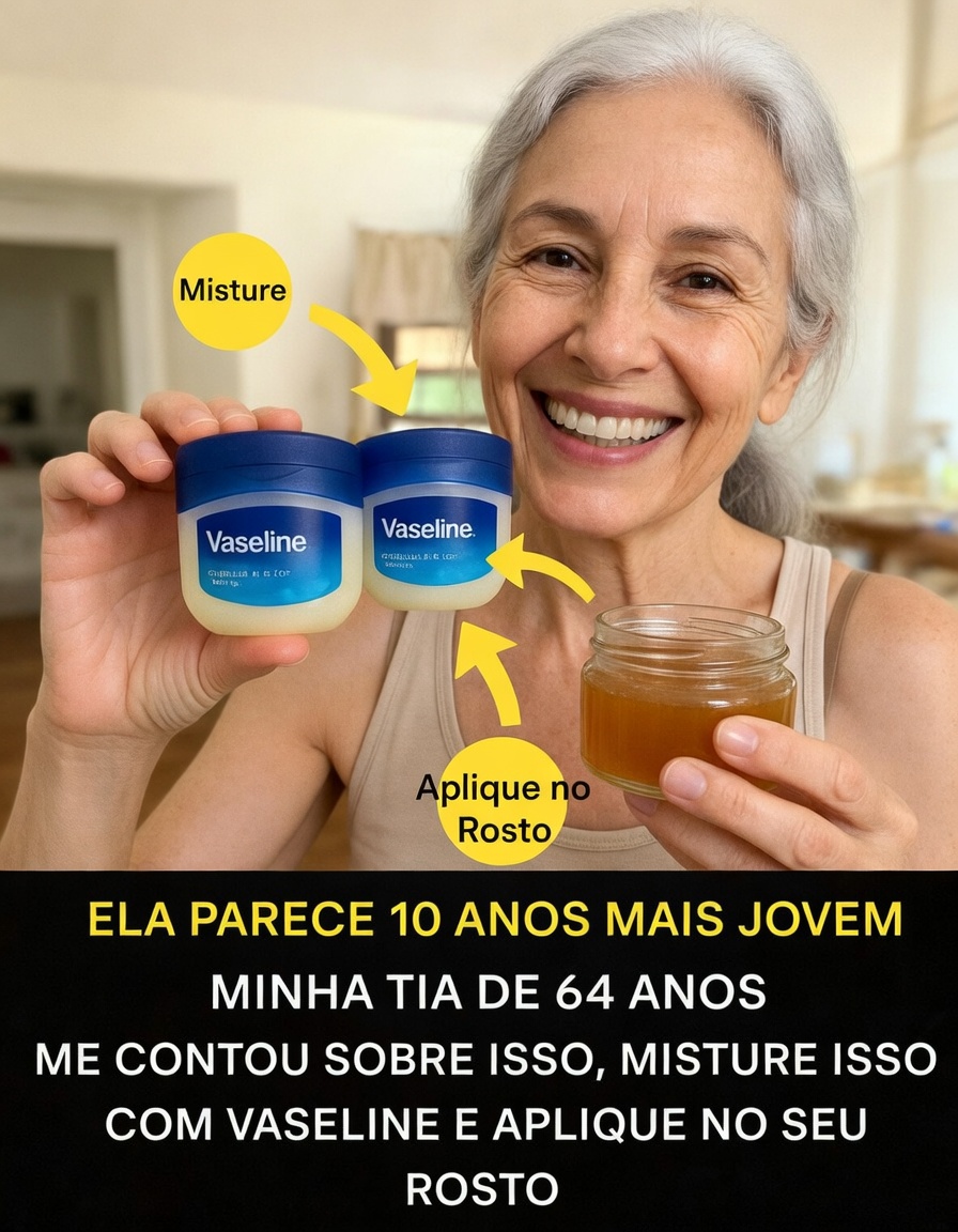 O truque da vaselina para parecer 10 anos mais jovem