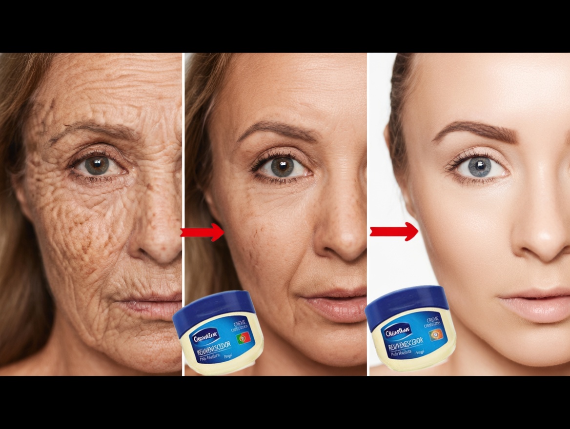 O truque da vaselina para parecer 10 anos mais jovem