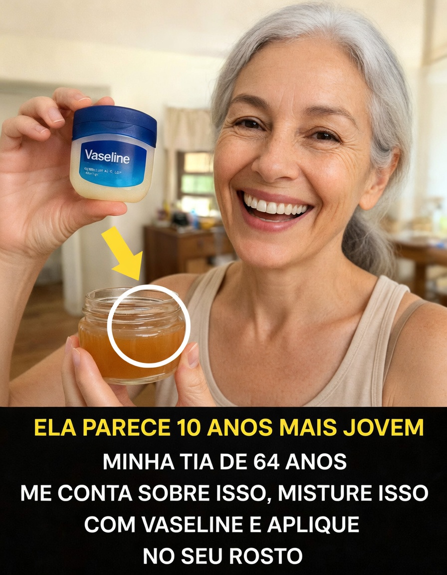 O truque da vaselina para parecer 10 anos mais jovem