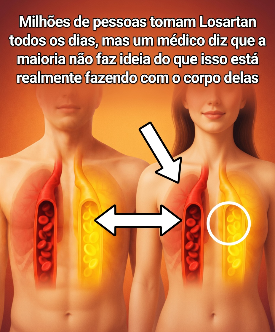 O que realmente acontece com o seu corpo quando você toma LOSARTAN