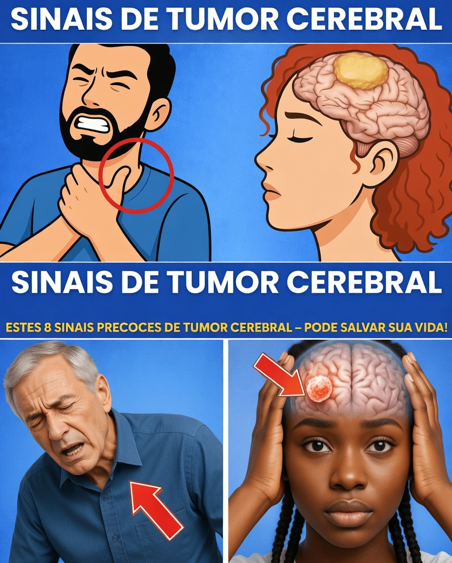 Não Ignore Estes 8 Sinais Precoces de Tumor Cerebral – A Detecção Precoce Pode Fazer a Diferença