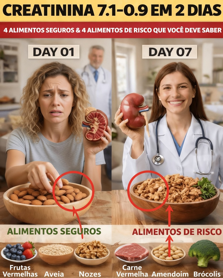 Níveis de creatinina caíram de 7,1 para 0,9 em 2 dias! 4 gorduras saudáveis para a saúde dos rins e 4 gorduras potencialmente arriscadas que você deve conhecer