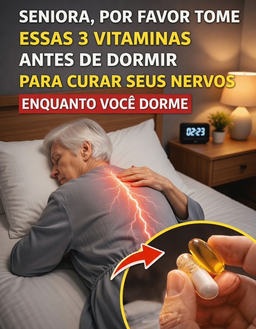 Mais de 60? Estas 3 vitaminas podem fortalecer suas pernas RÁPIDO