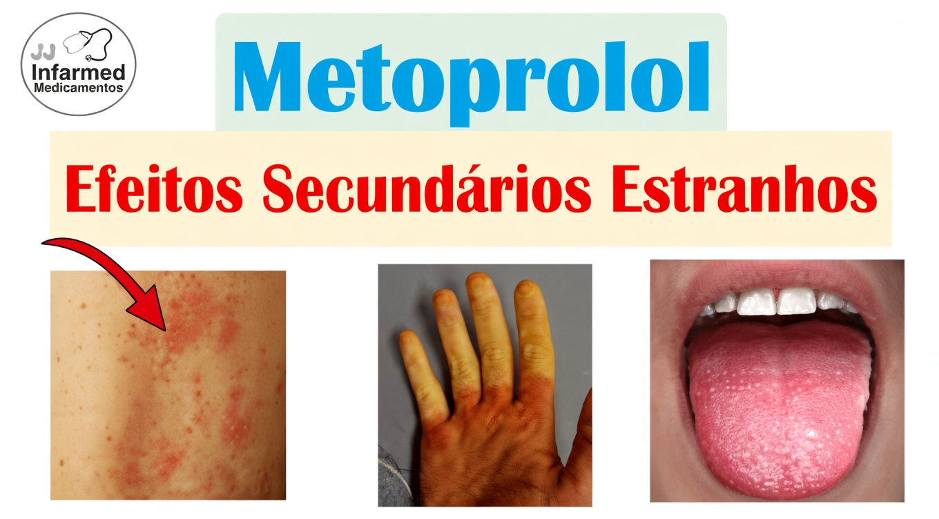 Os 10 efeitos colaterais do metoprolol que o seu médico REZA para você não descobrir