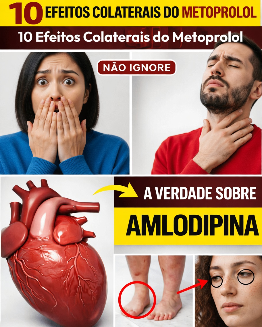 10 Efeitos Colaterais do Metoprolol que Seu Médico Pode Não Enfatizar (Mas Que Você Deve Conhecer)
