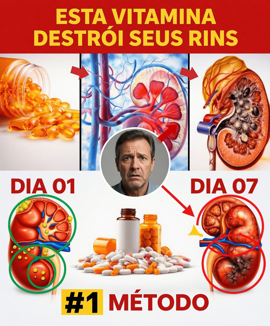 9 Vitaminas e Suplementos que Podem Prejudicar o Fígado e os Rins: O que Todo Adulto Deve Saber