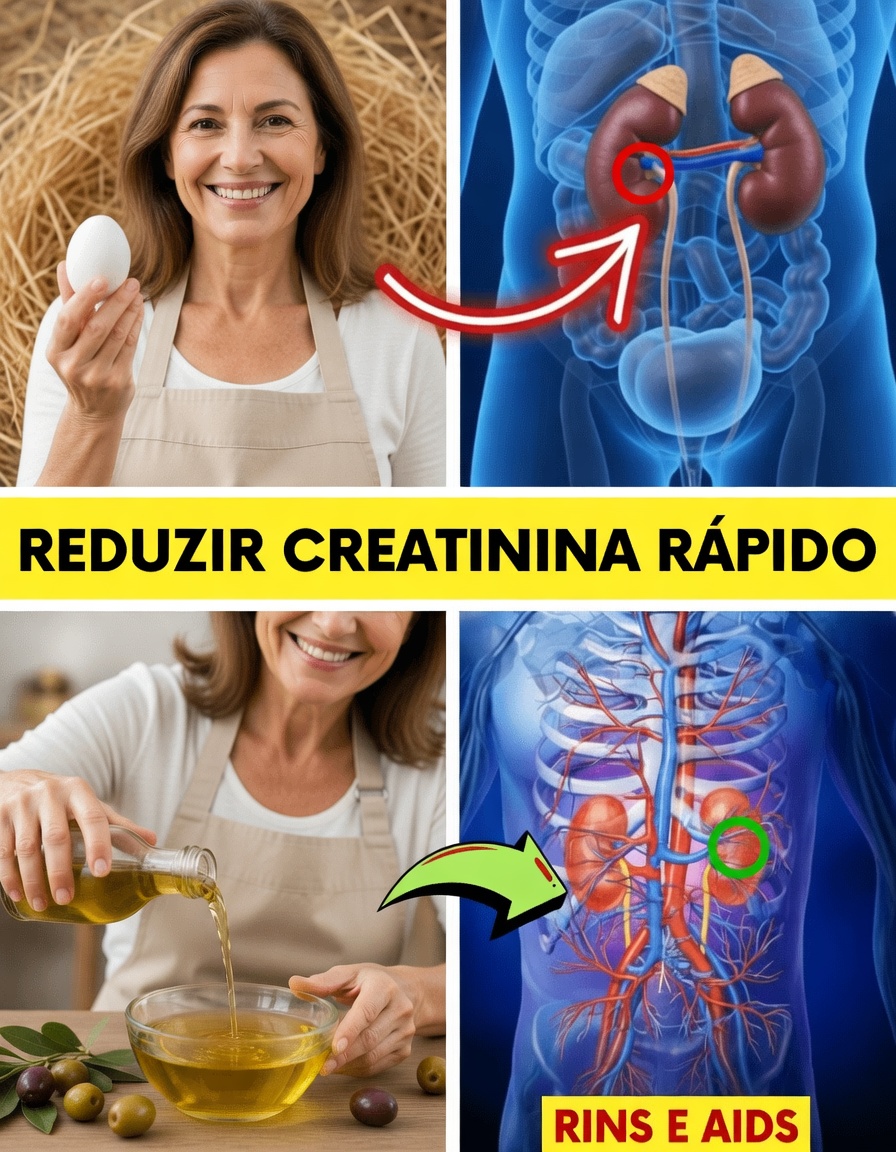 12 Superalimentos que Reduzem a Creatinina Rapidamente e Melhoram a Saúde dos Rins – Diminua 0,5 mg/dL em 14 Dias