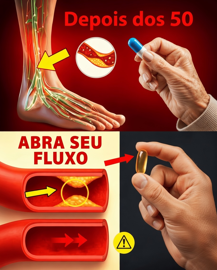 Idosos com mais de 60 anos: Esta vitamina oculta DERRETE placas e restaura o fluxo sanguíneo!