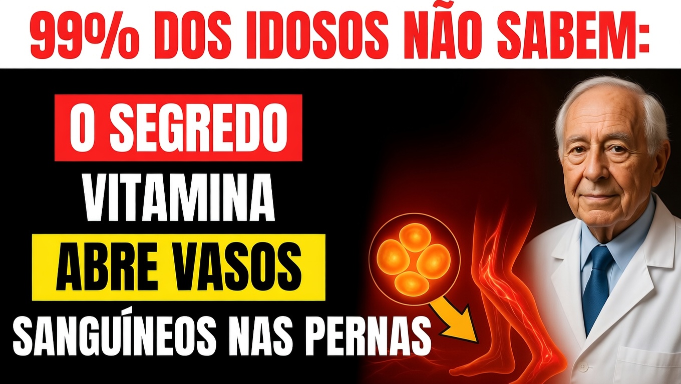 Top 3 vitaminas para ACABAR com cãibras e restaurar a força das pernas em idosos: Fortaleça suas pernas!