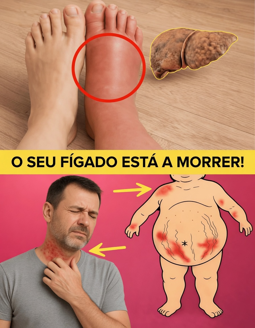 12 sinais nos pés que podem revelar preocupações com a saúde do fígado – o que seus pés estão tentando lhe dizer