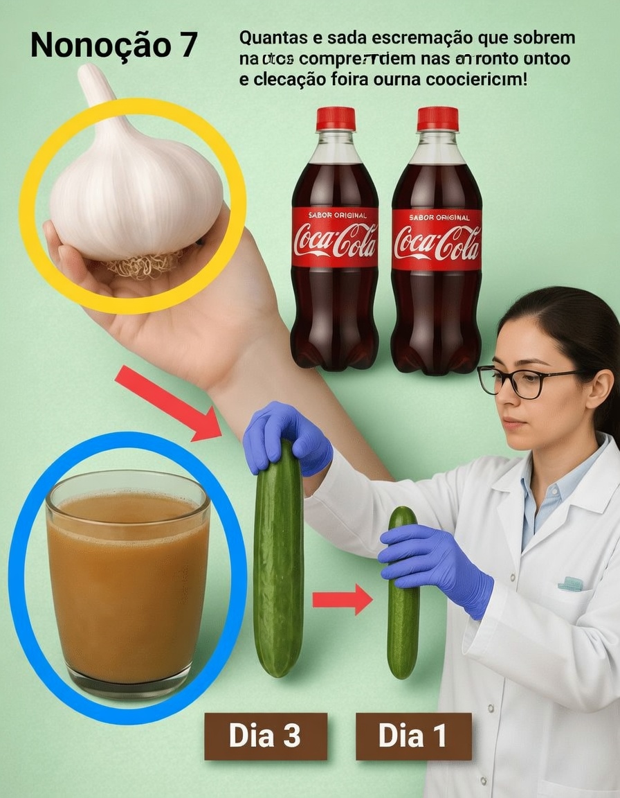 O curioso elixir que você vai querer ter experimentado antes: alho, Coca-Cola e mel