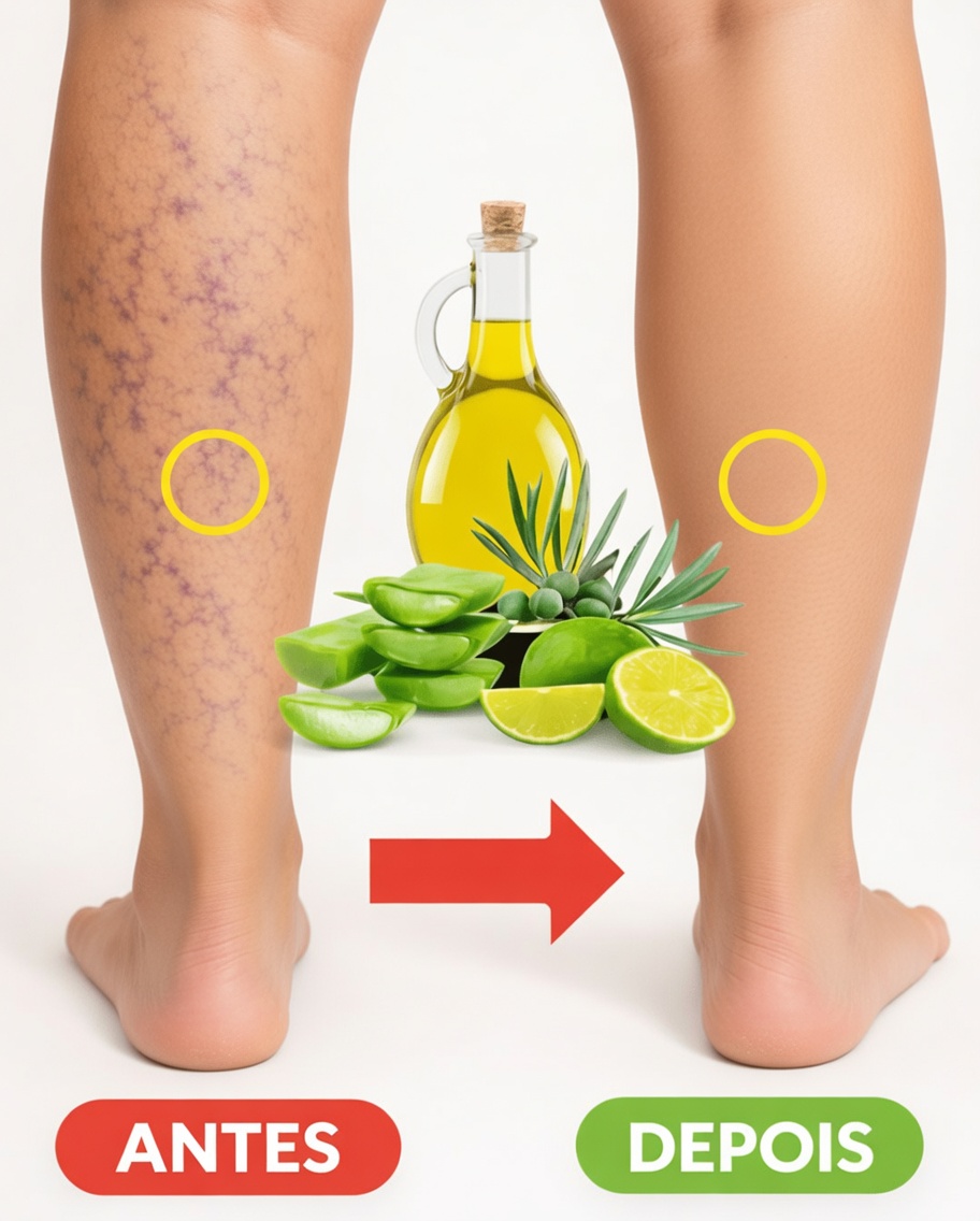 O Remédio Secreto da Vovó para Varizes – A Mistura Natural que Você Precisa Ver!