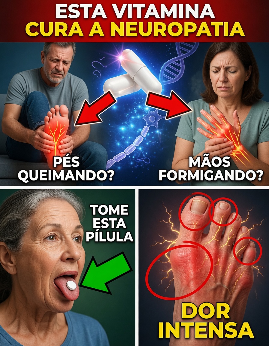 Idosos chocados: esta vitamina pode ‘curar’ o formigamento nos nervos!