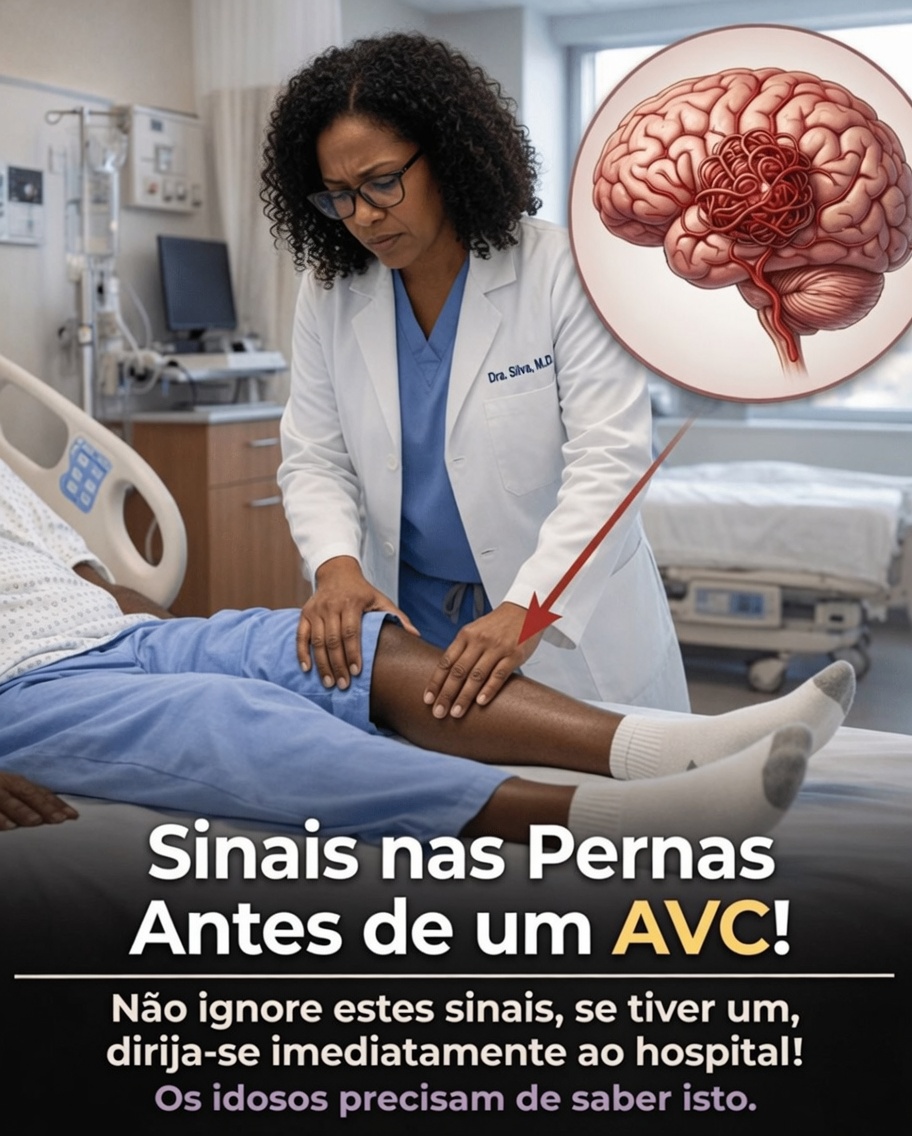 As Suas Pernas Estão Enviando Sinais de Alerta Antes de um AVC? Sinais que Muitos Idosos Ignoram
