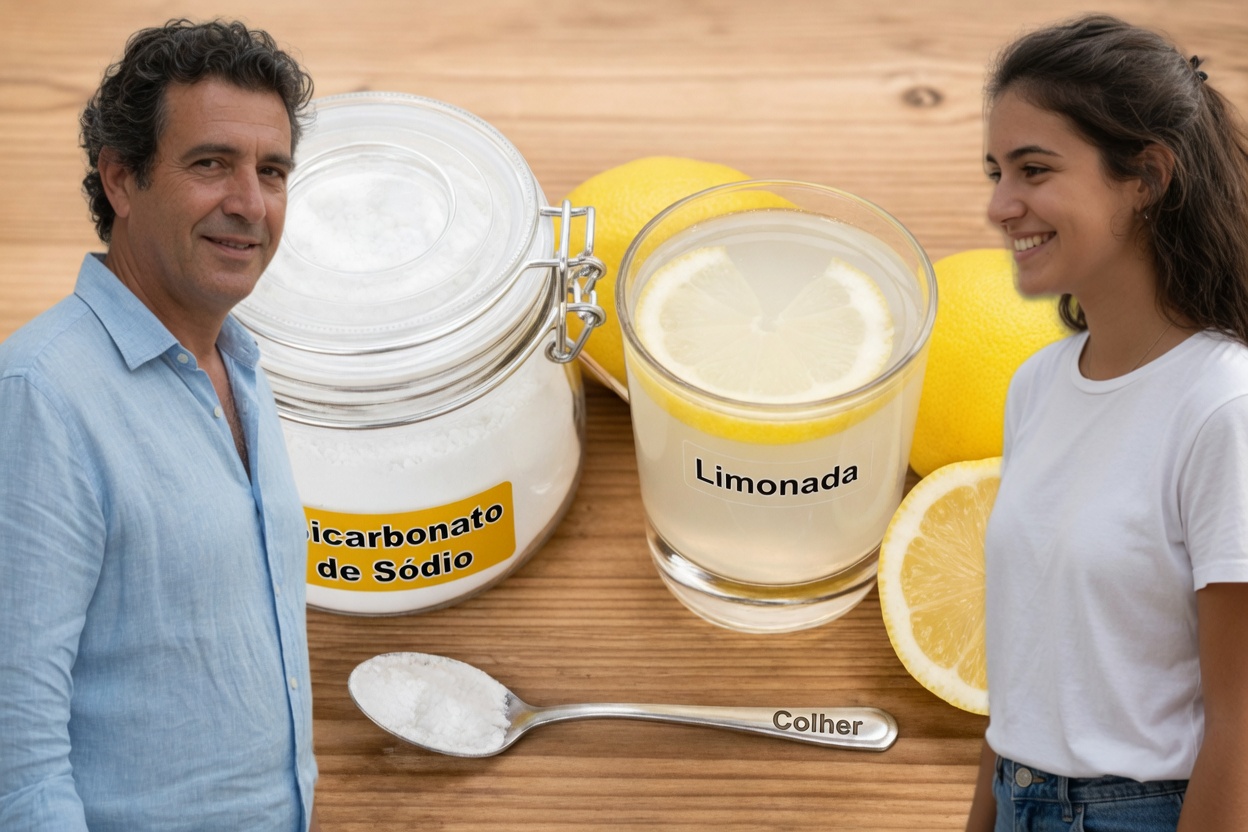 Água com Limão e Bicarbonato de Sódio: O Que Acontece com o Seu Corpo Quando Você Bebe Esta Simples Mistura de Cozinha