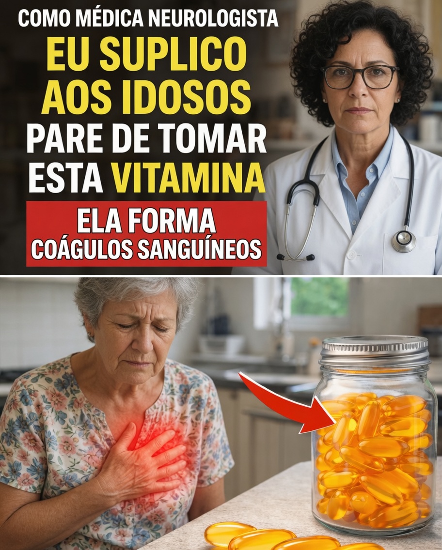 O que todo idoso precisa saber sobre suplementos de vitamina E e o risco potencial de AVC