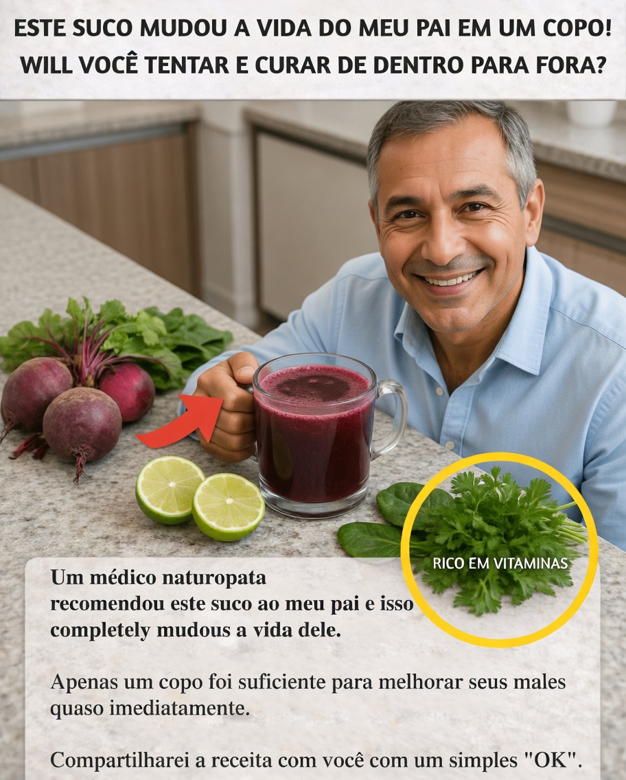 O “Smoothie Milagroso”: Uma Poderosa Bebida Natural para Aumentar a Energia, Limpar o Corpo e Apoiar a Saúde Geral