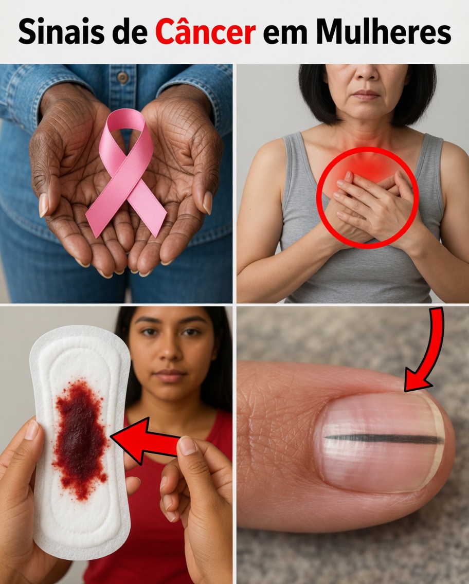 14 Sinais Visíveis de Câncer que a Maioria das Mulheres Ignora – Veja o que Toda Mulher Deve Observar