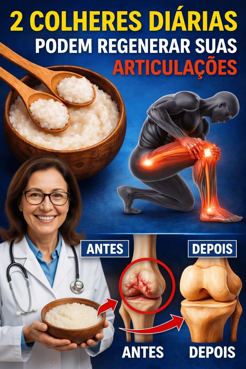 A Perspectiva Ortopédica de 97 Anos: Alimentos Naturais que Podem Apoiar a Saúde da Cartilagem do Joelho e a Mobilidade