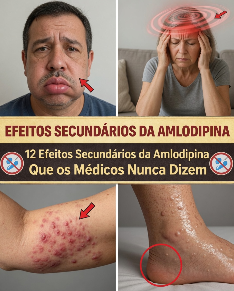 Descubra 12 efeitos colaterais da amlodipina que você deve conhecer e dicas práticas para lidar com eles