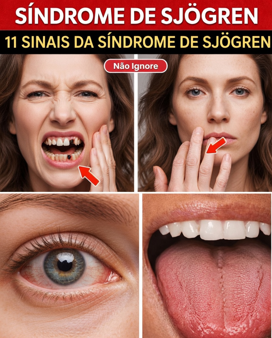 Seu corpo está gritando: 8 sintomas da síndrome de Sjögren que você PRECISA conhecer agora!