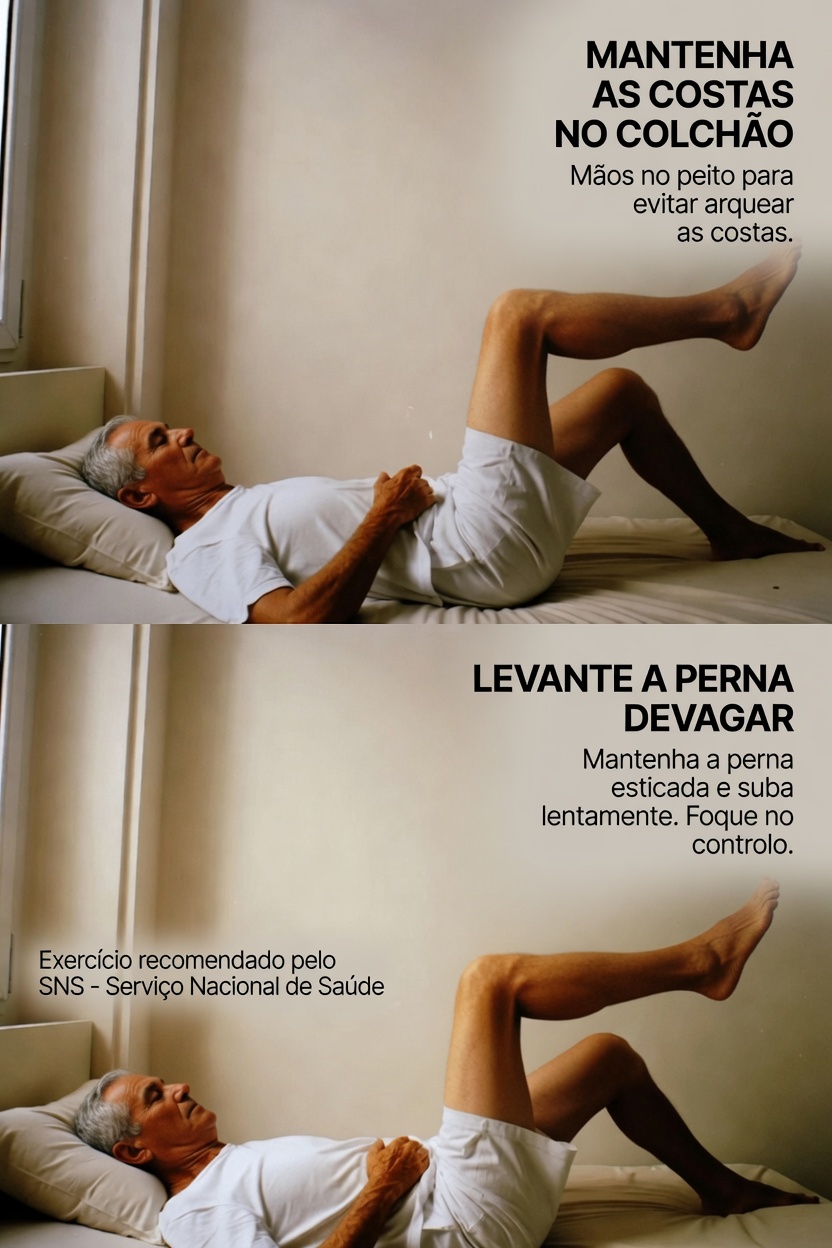 Idosos: Experimente Este Simples Movimento de Perna para Ajudar a Melhorar o Conforto nas Costas, a Mobilidade das Articulações e a Energia Diária