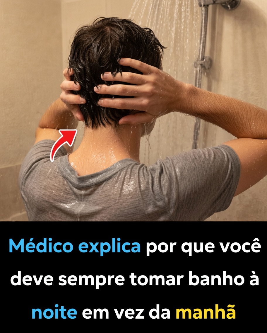 Por que tomar banho antes de dormir pode ser melhor para a sua saúde do que pela manhã