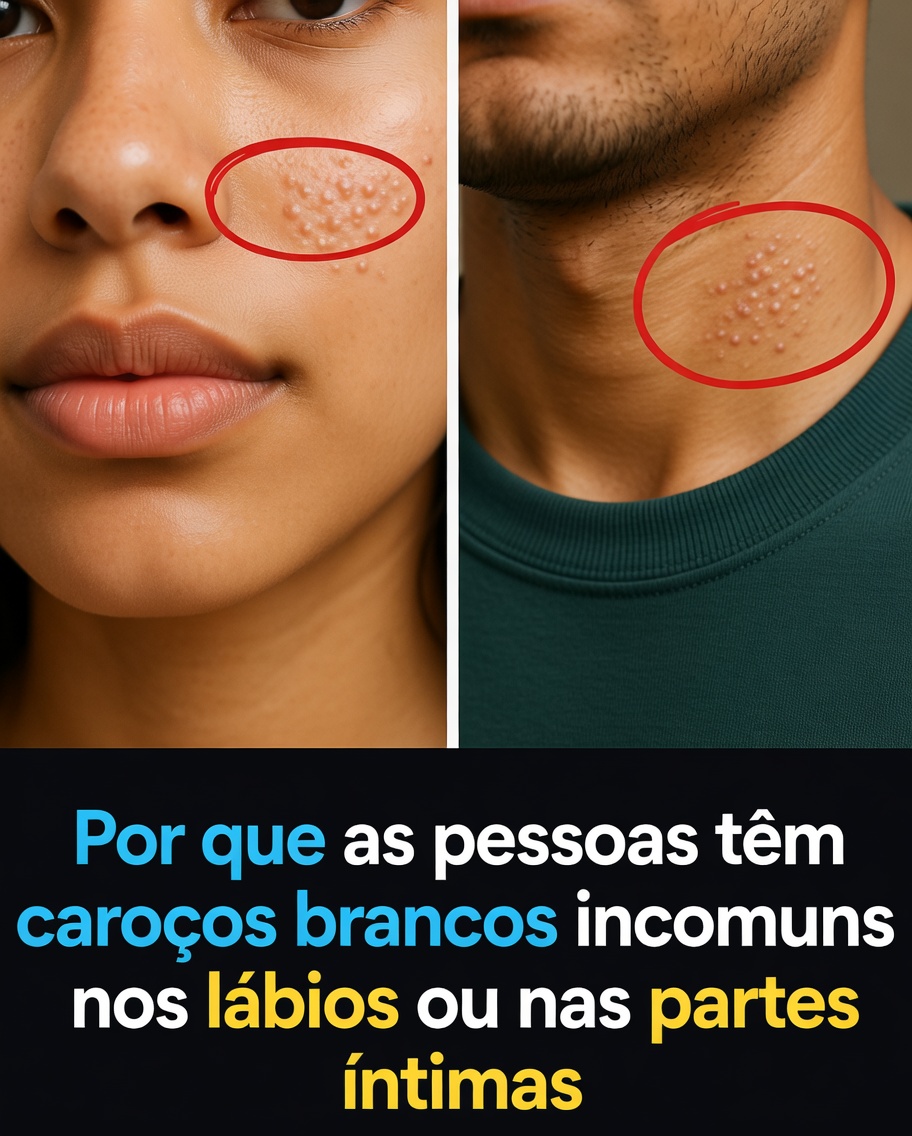Por que você pode perceber pequenas bolinhas brancas incomuns nos lábios ou nas partes íntimas e o que isso significa