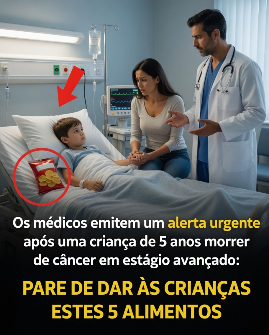 Médicos alertam pais: parem de dar estes 5 alimentos tóxicos aos seus filhos para uma melhor saúde a longo prazo